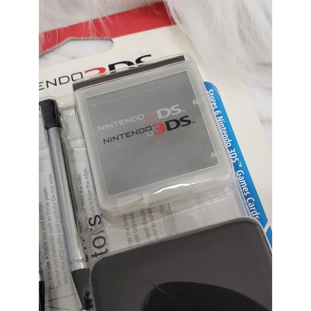 NEW Nintendo 3DS Power a Stylus Kit 3 Original Stylus, Clean and Protect